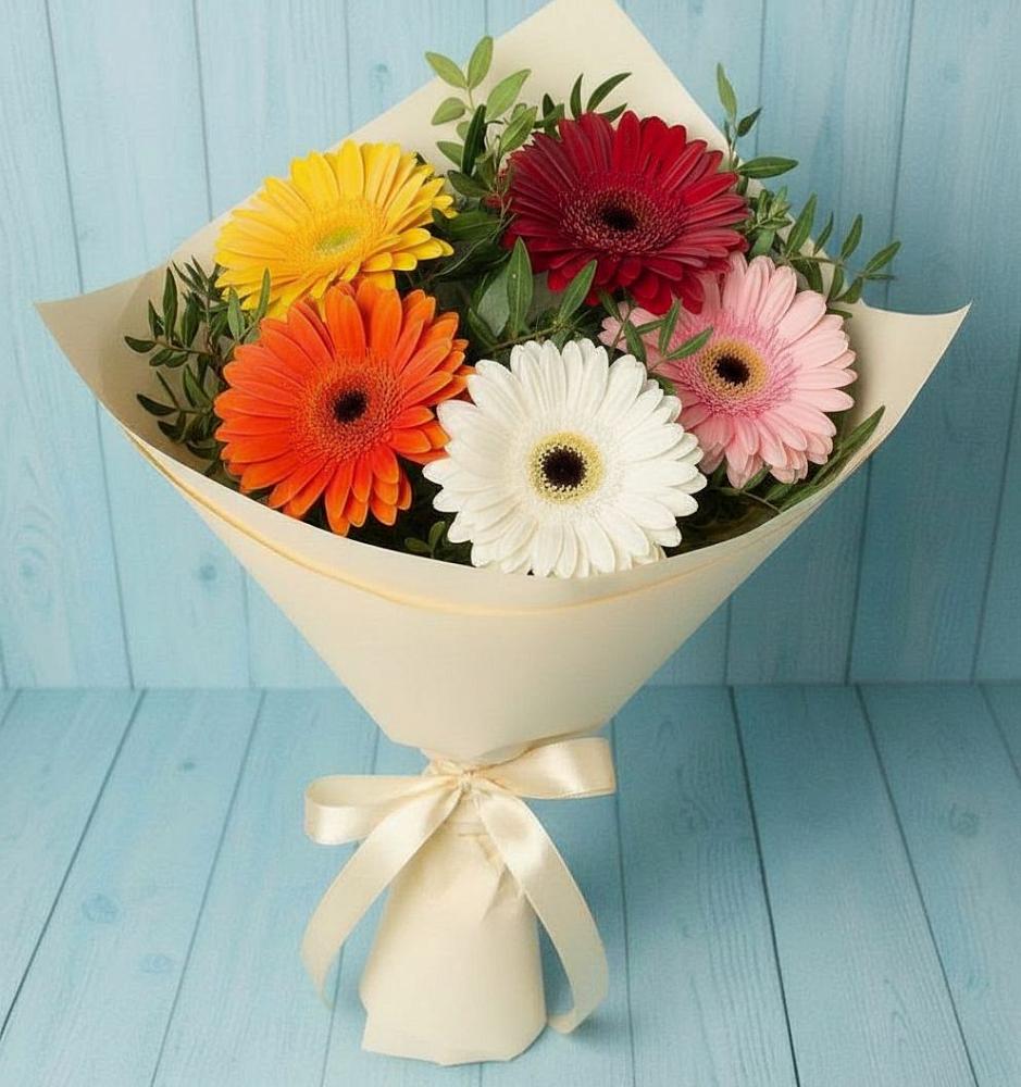 Букет цветов из: Герберы в Бояркино