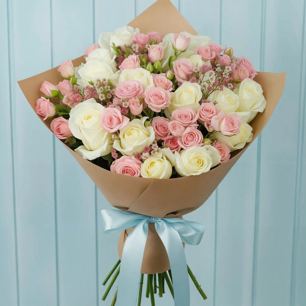 Букет цветов из: Розы в Бояркино