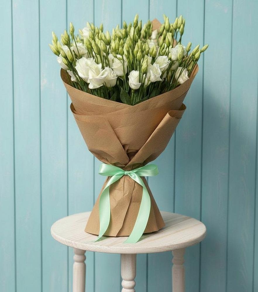 Букет цветов из: Лизиантусы в Бояркино