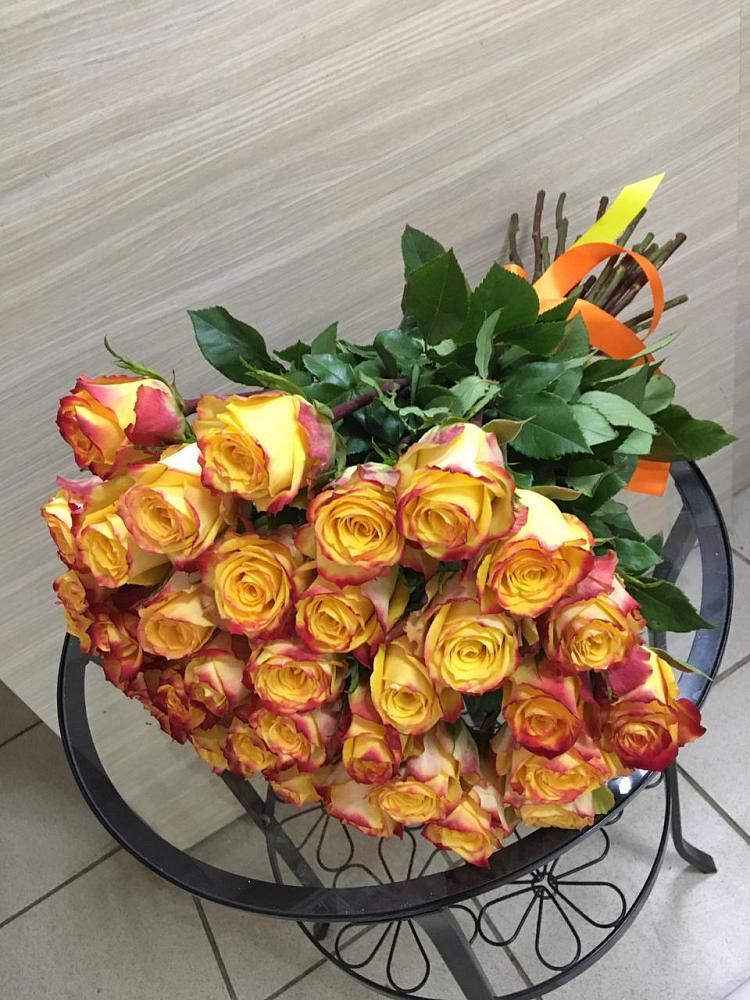 Букет Желтые розы в Бояркино