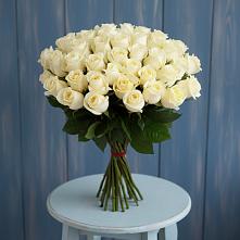 Букет 51 Белая роза Эдлесс Лав #REPLACE_PRED# Бояркино