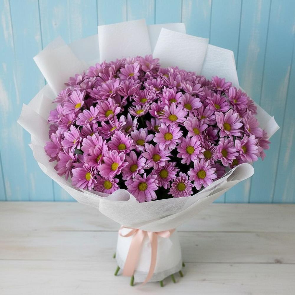 Букет цветов из: Хризантемы в Бояркино