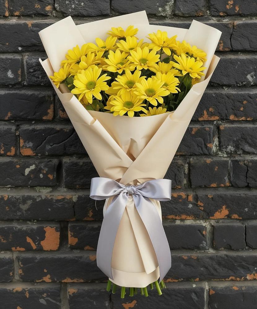 Букет цветов из: Хризантемы в Бояркино