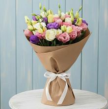Букет цветов из:  Лизиантусы в Бояркино