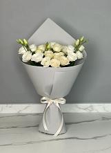 Букет цветов из:  Розы и Лизиантусы в Бояркино